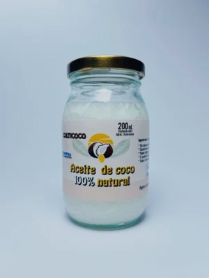200a Aceite de Coco Culticoco 200ml (Envase Vidrio)