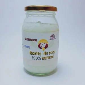 Aceite de Coco Culticoco 400ml (Envase Vidrio)