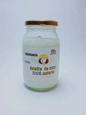 400a Aceite de Coco Culticoco 400ml (Envase Vidrio)